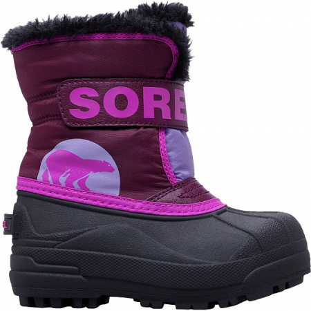 Сапоги Sorel Snow Commander Jr (purple dahlia,) 20