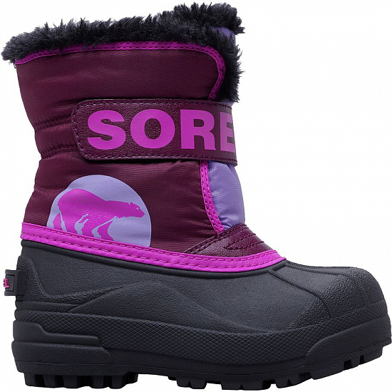 Сапоги Sorel Snow Commander Jr (purple dahlia,) 20